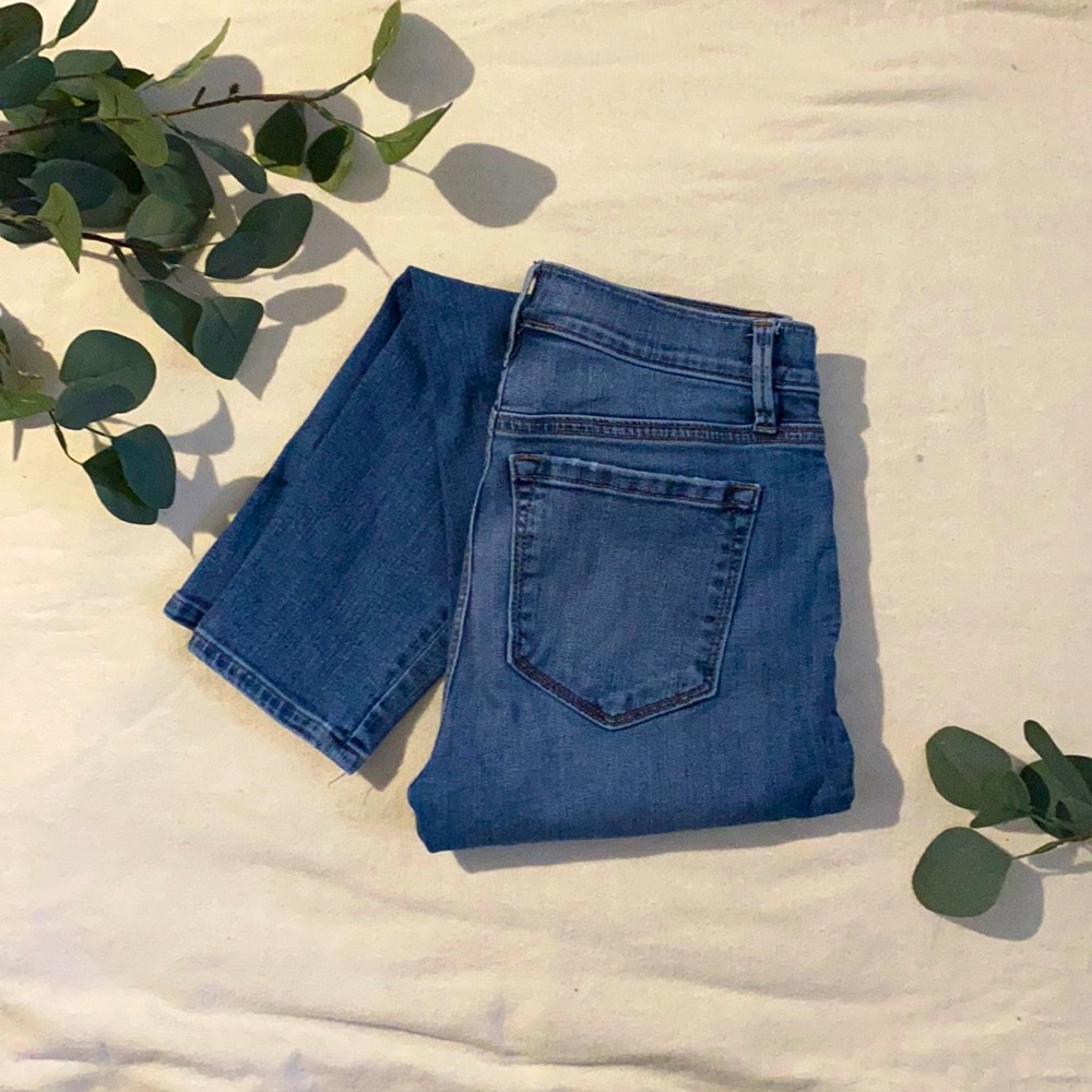 Loft Modern High-Waist Skinny Ankle